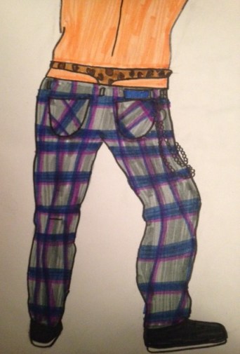 No offense, sir. But your thong totally clashes with your skinny jeans. 