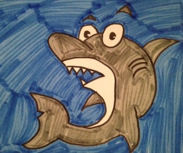 And then the shark would be too busy judging you to attack you.