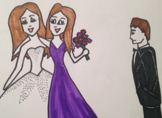 "I'll just wait over here."